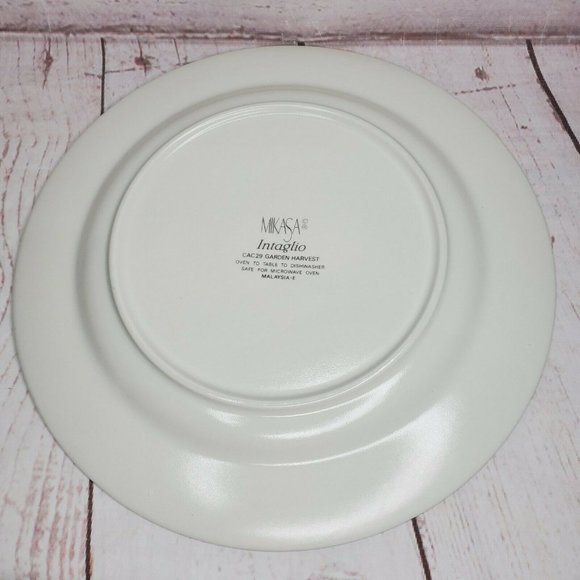 Mikasa Intaglio Garden Harvest One Dinner Plate 11"  CAC29 Mint - Picture 7 of 12